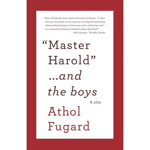 Master Harold and the Boys - (Vintage International) by  Athol Fugard (Paperback) - image 1 of 1