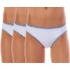 Casual Nights Women's 3 Pack Bikini Panty - Light Pink - Medium - 4 of 4