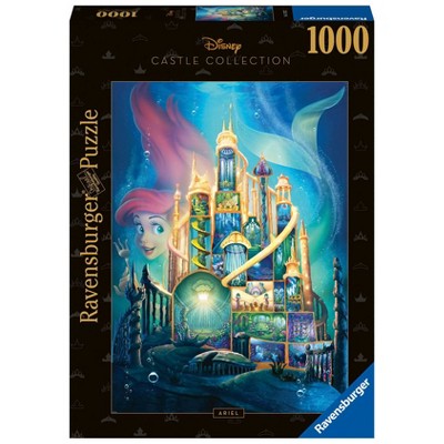 Ravensburger Disney Castles: Ariel Jigsaw Puzzle - 1000pc
