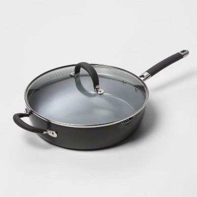 5qt Aluminum Ceramic Coating Jumbo Cooker with Lid Cloudy Gray - Made By Design™