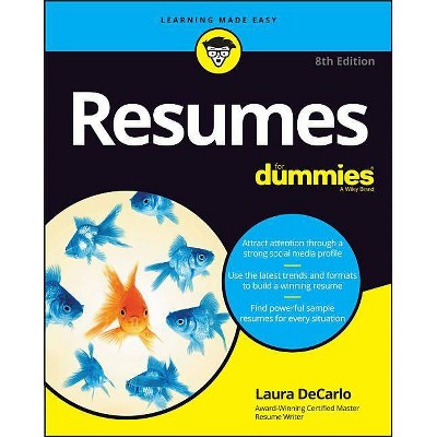 Resumes for Dummies - (For Dummies) 8th Edition by  Laura DeCarlo (Paperback)