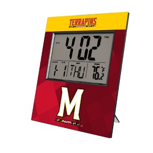 NCAA Big Ten Universities Color Block Wall Clock - 1 of 3