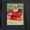 Women's - Coca-Cola - Sip Of Good Taste Vintage Coca Cola Santa Lightweight French Terry Slouchy - 2 of 4