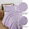 BAGOKIE Ruffled Crinkled Texture Quilt Set - 3 of 4