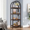 NicBex Bookshelf with Display Shelves & Metal Frame Bookcases for Living Room Home Office - 2 of 4