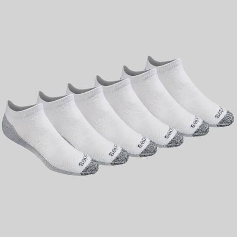 Dickies Dri-tech Moisture Control Casual Socks 6pk - White 6-12 : Target