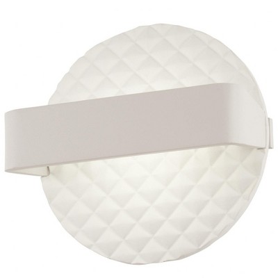 George Kovacs Lighting Quilted 1 - Light Sconce in  Sand White