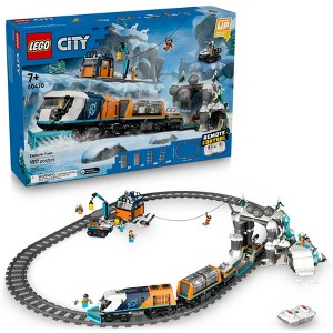 LEGO City Explorers’ Arctic Polar Express Remote Controlled Train Set Building Toy 60470 - 1 of 4