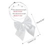 Allegra K Women's Pre-tied Adjustable Solid Color Bowknot Bow Ties - 3 of 4