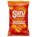 SunChips Harvest Cheddar Flavored Wholegrain Snacks - 7oz