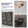 8pc 100% Combed Cotton Towel Set (2 Bath, 2 Hand, 4 Wash) by Sweet Home Collection™ - 4 of 4