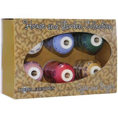 Thimbleberries Cotton Thread Collection 500yd 6/Pkg-Home & Garden Light & Bright