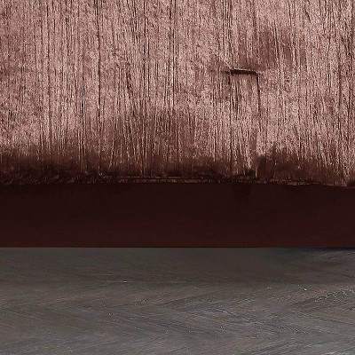 Blush Queen Crinkle Velvet 7-Piece Comforter Set