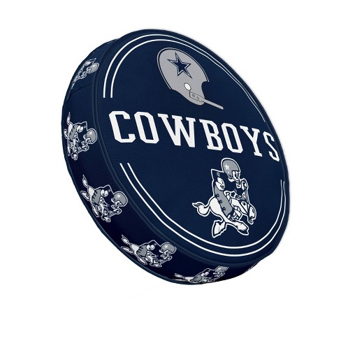 NFL Dallas Cowboys Vintage Circle Novelty Plushlete Throw Pillow