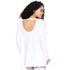 Felina Women's Velvety Soft Slub Long Sleeve Tee - 2 of 2