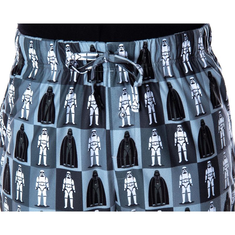 Star Wars Men's Darth Vader and Stormtrooper Sleepwear Lounge Pajama Pants Vader And Trooper, 3 of 6