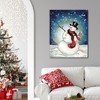 Courtside Market Snowman Cheers II 20x24 Gallery-Wrapped Canvas - 2 of 4