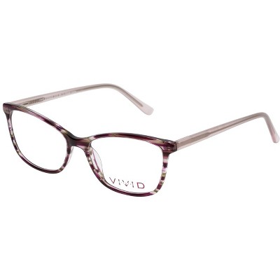 Vivid Designer Blue Light Blocking Reading Eyeglasses 893 Marble Blue 52 mm
