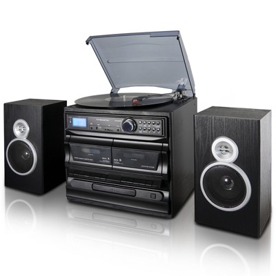 Trexonic 3-Speed Vinyl Turntable Home Stereo System