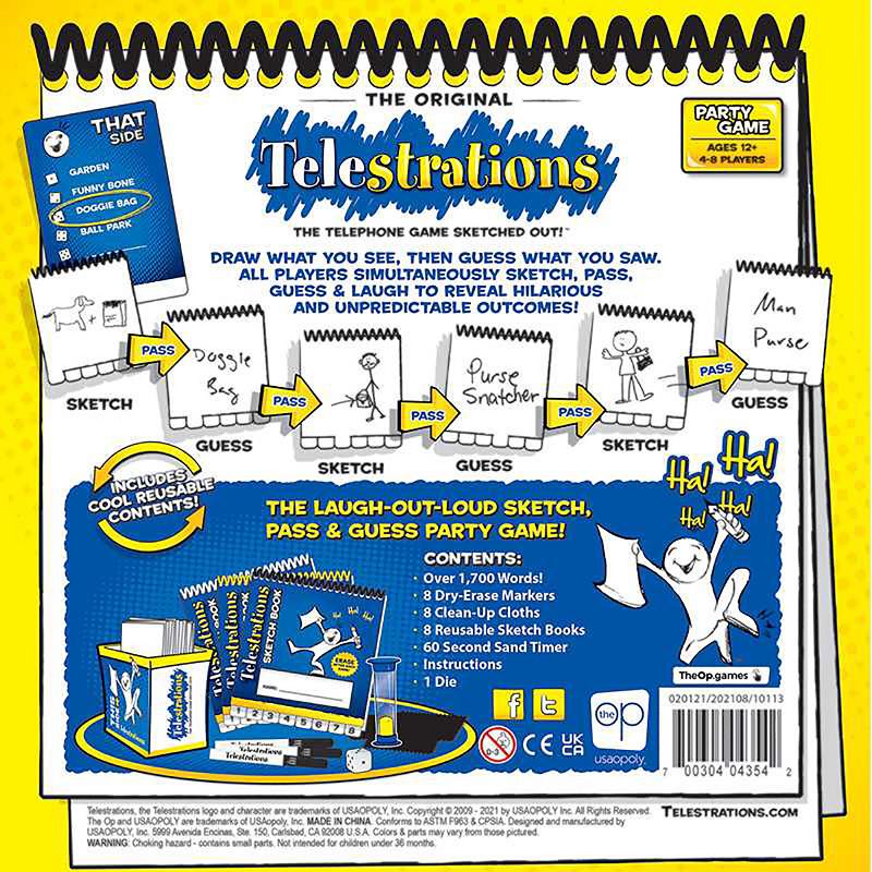 USAopoly Telestrations� 8 Player: The Original, 3 of 9
