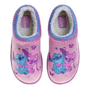 Disney Stitch Toddler Girls' Stitch & Angel Platform Slippers - 1 of 4
