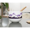 Just Funky Hatsune Miku Crypton Voice 14-Ounce Ramen Bowl with Chopsticks - 4 of 4