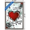 Trends International I Love K-POP Framed Wall Poster Prints - 3 of 4