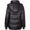 Sportoli Womens Winter Coat Hooded Plush Lined Quilted Warm Zip Up Puffer Jacket - 2 of 4