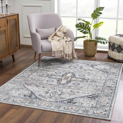 Hauteloom Liverpool Gray & Blue Area Rug