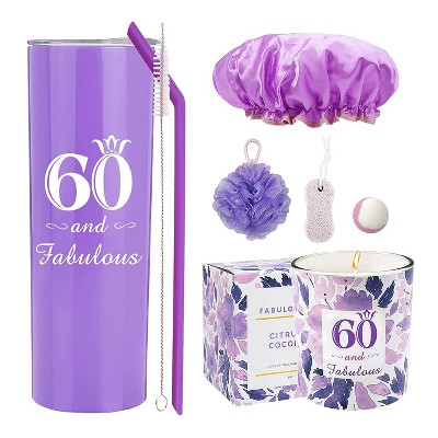 Verymerrymakering 60th Birthday Tumbler Gift - Purple : Target