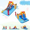 Infans Inflatable Water Slide 6-In-1 Kids Water Park with Dual Slides & 950W Blower - 2 of 4