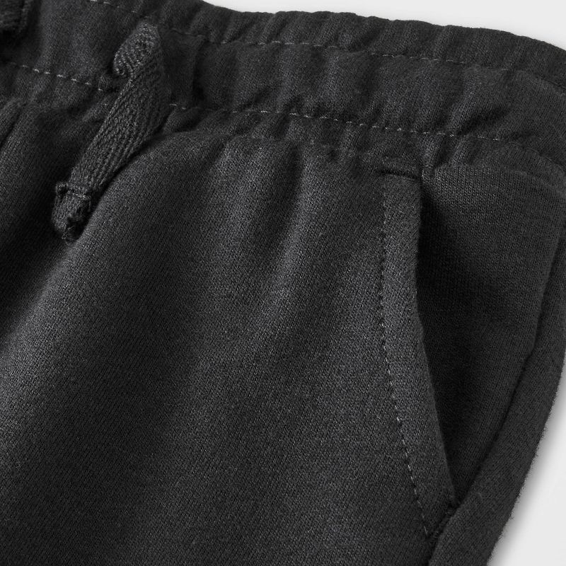 Toddler 2pk Knit Shorts - Cat & Jack™ Black, 5 of 6