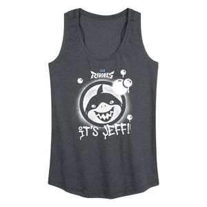 Women's - Marvel - Jeff Spray Graphic Racerback Tank - 1 of 3
