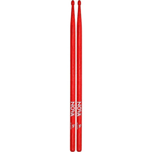 Nova Red Drum Sticks 5A