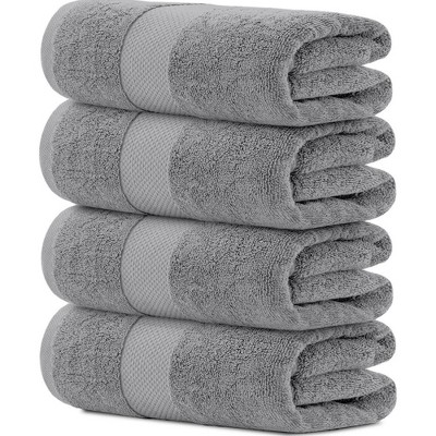 Set Of 4 Bath Towels, 100% Super Plush Premium Cotton - Becky Cameron :  Target