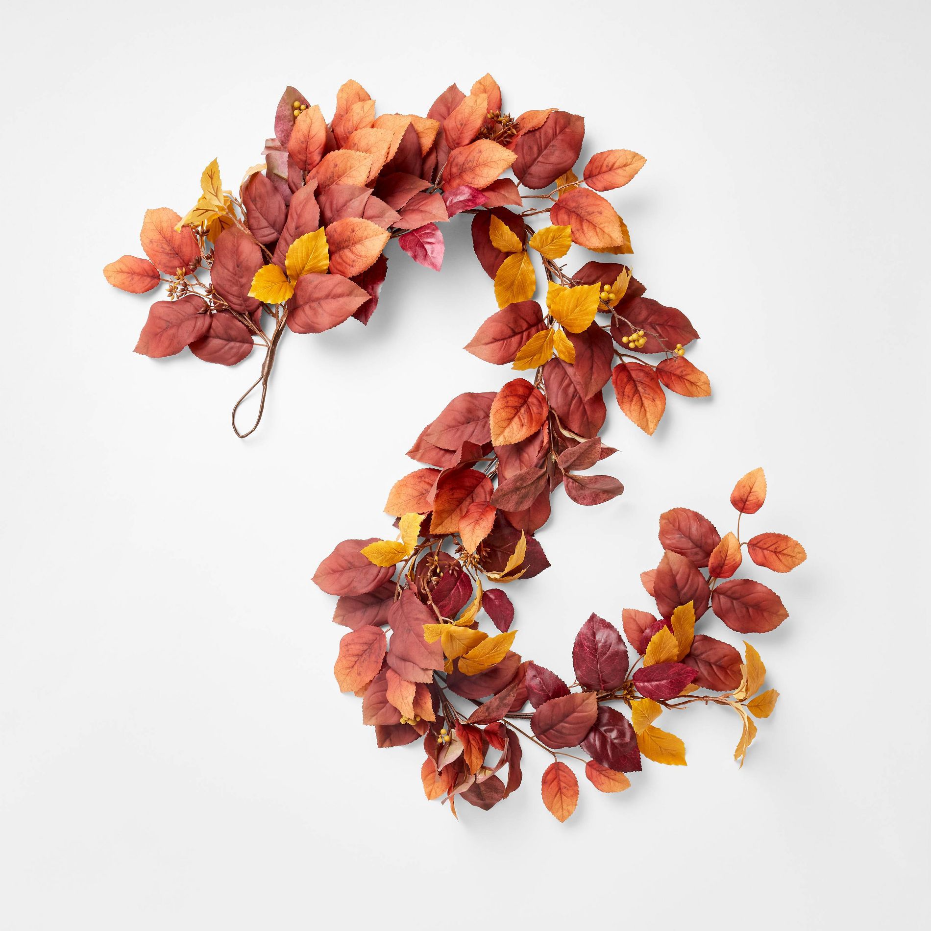 Mixed Fall Leaf Mix Garland - Threshold™ designed with Studio McGee