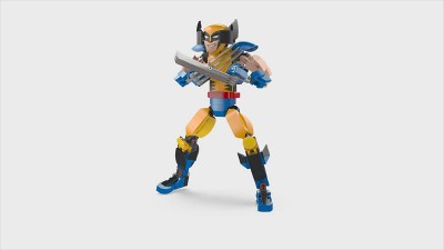 Lego Marvel Wolverine Construction Figure Playset 76257 : Target