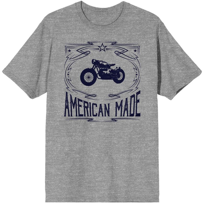 Americana American Made Men's Gray Heather T-Shirt, 1 of 4