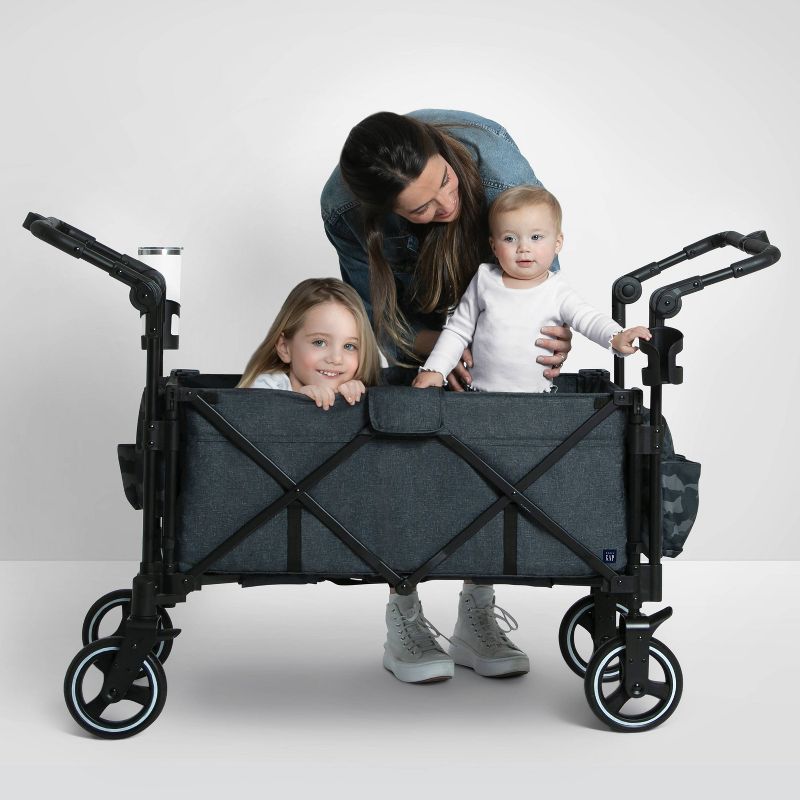 babyGap by Delta Children Deluxe Explorer Wagon Stroller, 3 of 11
