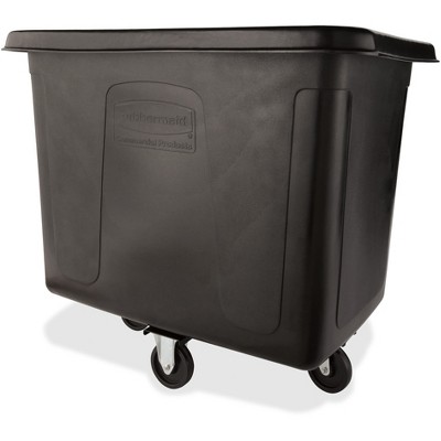 Rubbermaid Recycling Cube Truck 16cuft 31.5"x43.5"x37" Black 4616BLA