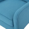 CAVINAS Mid-Century Modern Armchair, Tufted Back Upholstered Chair with Wooden Legs, Comfortable Accent Chair for Living Room, Bedroom, Office - 4 of 4