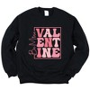 Simply Sage Market Women's Graphic Sweatshirt Be Mine Valentine Block - 2 of 4