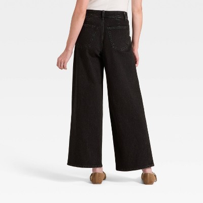 Women's High-Rise Sailor Wide Leg Ankle Jeans - Universal Thread' - image 2