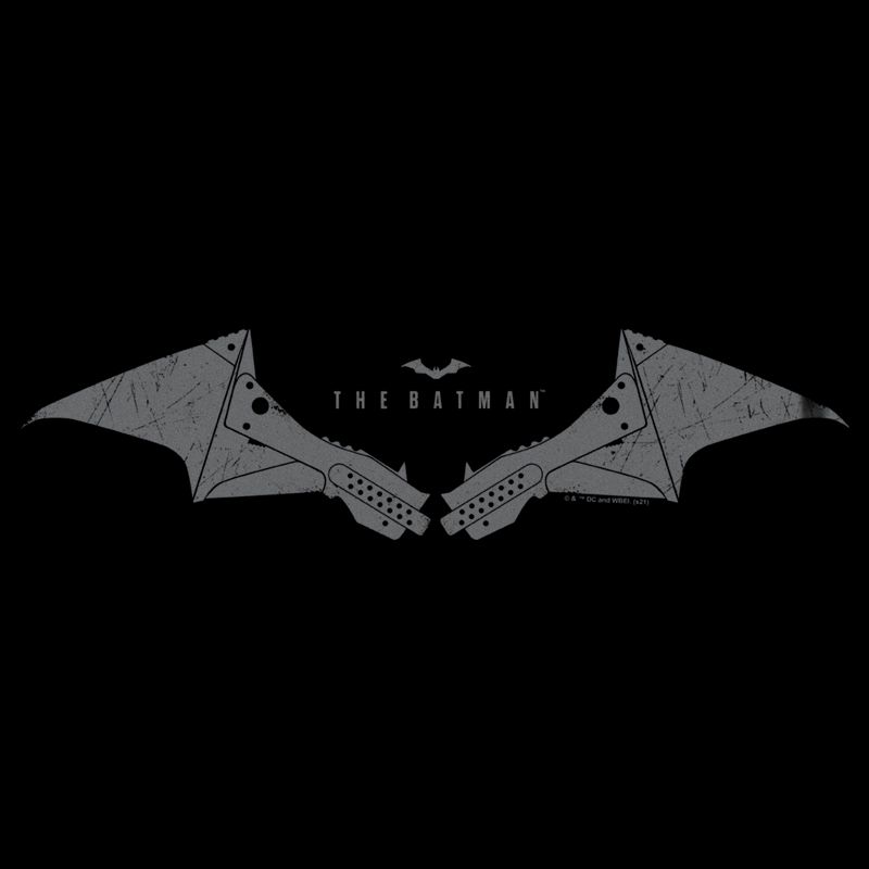 Men's The Batman Batarang Logo T-Shirt, 2 of 6