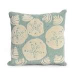 18"x18" Shell Indoor/Outdoor Square Throw Pillow - Liora Manne
