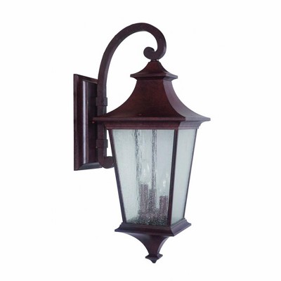 Craftmade Lighting Argent II 3 - Light Wall Light in  Aged Bronze Textured