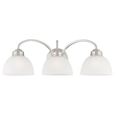 Livex Lighting Somerset 3 - Light Vanity in  Brushed Nickel