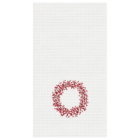 Cotton Dish Towel in Berry