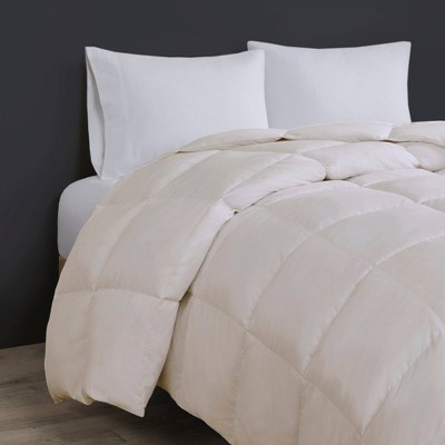Cream Full Down Microfiber Oversized Winter Comforter