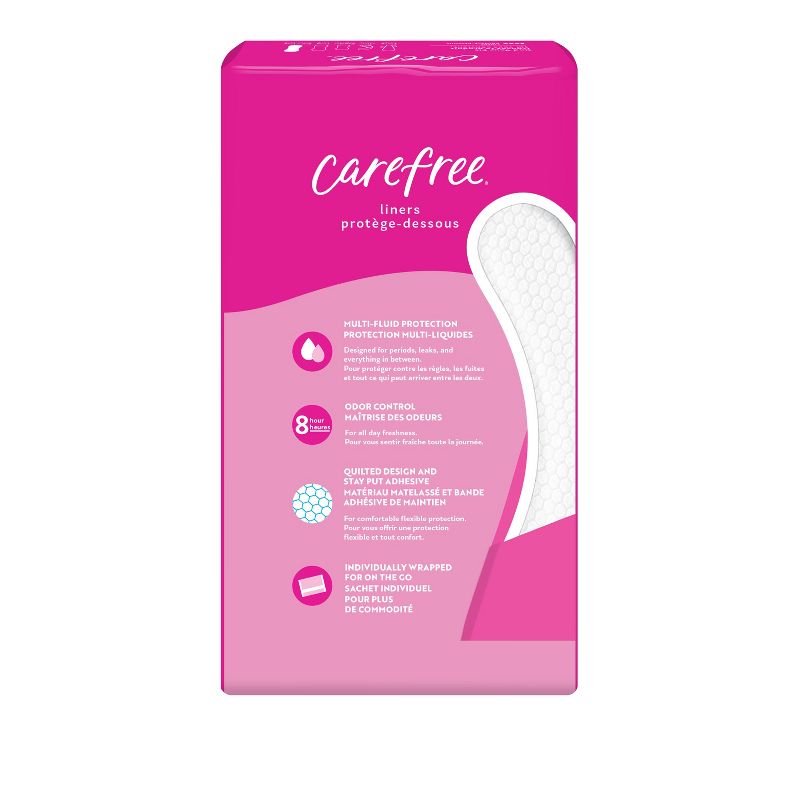 Carefree Wrapped Unscented Panty Liners To Go, 3 of 13